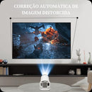 Projetor Portátil 4K CinemaX: Experiência Cinematográfica de Alta Definição em Qualquer Lugar