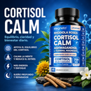 Cortisol Calm™ — Fórmula 16 en 1 para el Estrés, Sueño y Ansiedad | 60 cp