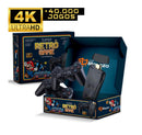 Vídeo Game Portátil Retrô Game© 4K HD -  40.000 Jogos + (2 Controles de Brinde)