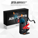 Bomba Elétrica de Encher Pneu + Carregador de Bateria Automotiva - Jetta AirPower™ [ESTOQUE LIMITADO]