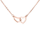 Colar Dueto de Amor + Urso com Rosa Eternizada
